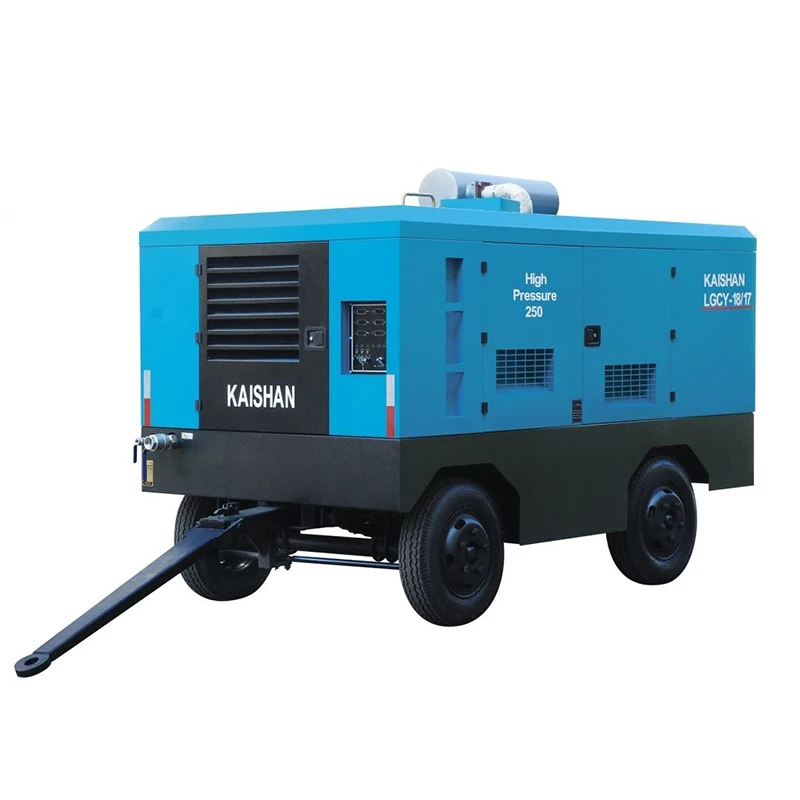 Kaishan used  air compressors screw compressor  mobile CY-27/10