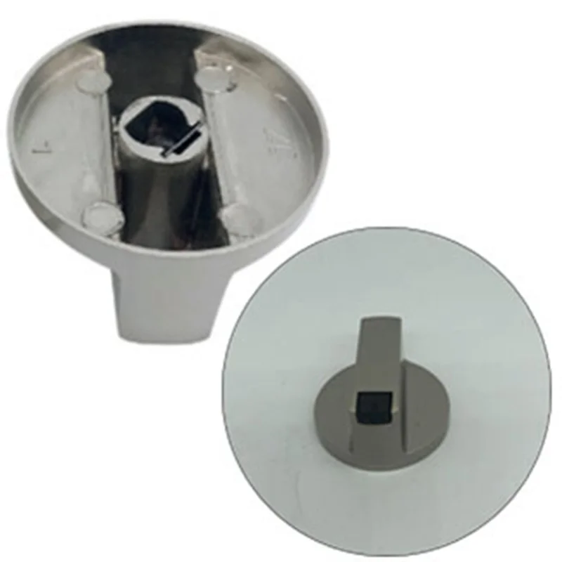 8PCS Stove Knobs 6mm Metal Rotary Gas Range Switch For Kitchen Cooktop Machine Control Replacement