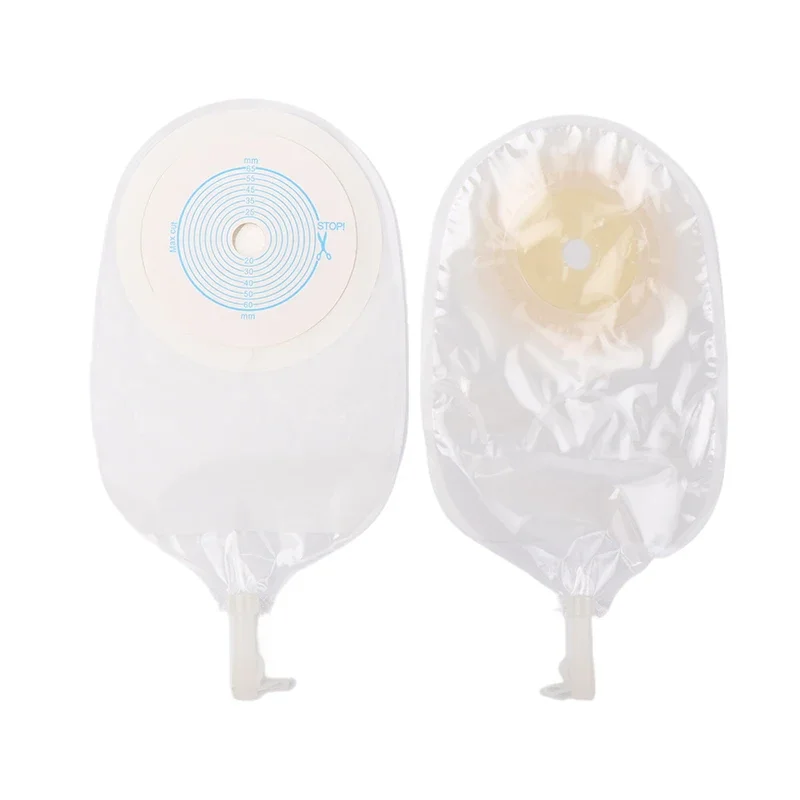 10 قطعة/صندوق أكياس فغر البول كيس فغرة الفغرة مريحة لا تسرب أكياس البول الكبار فغر القولون كيس الإمدادات #5