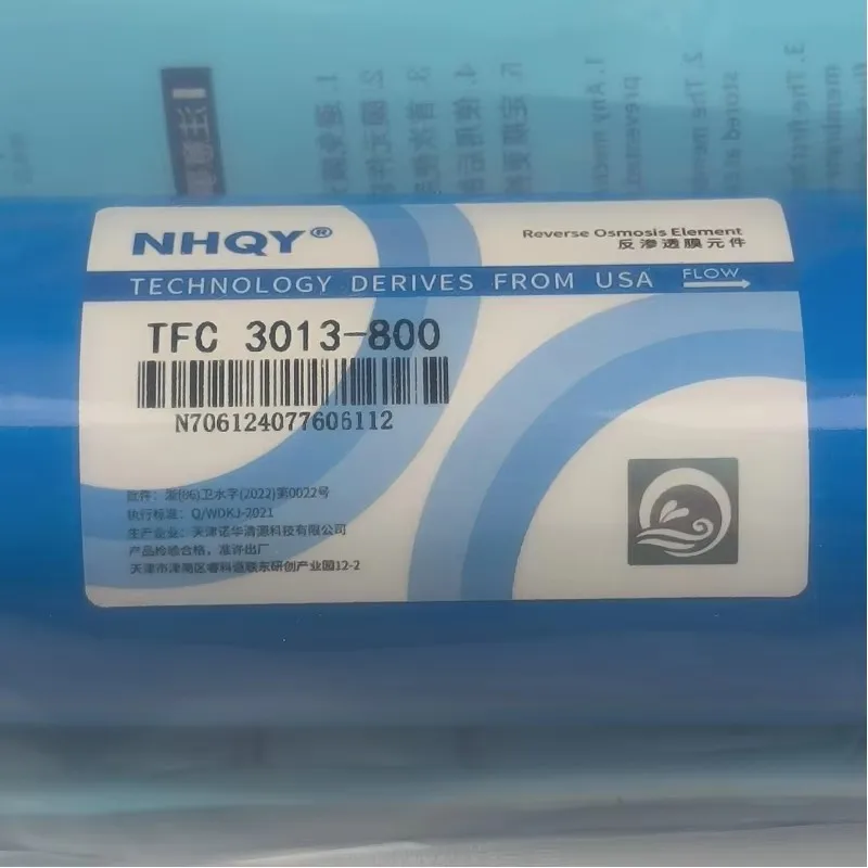 3013-800 GPD RO membrane reverse osmosis water filter + NSF housing 1/4 connection kitchen water purifier parts