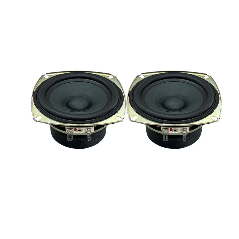 

6ohm 15W 4 Inch Full Range Speaker HIFI Frequency Home Theater Amplifier Loudspeaker Car Audio Speakers For Peerless DIY 2PCS