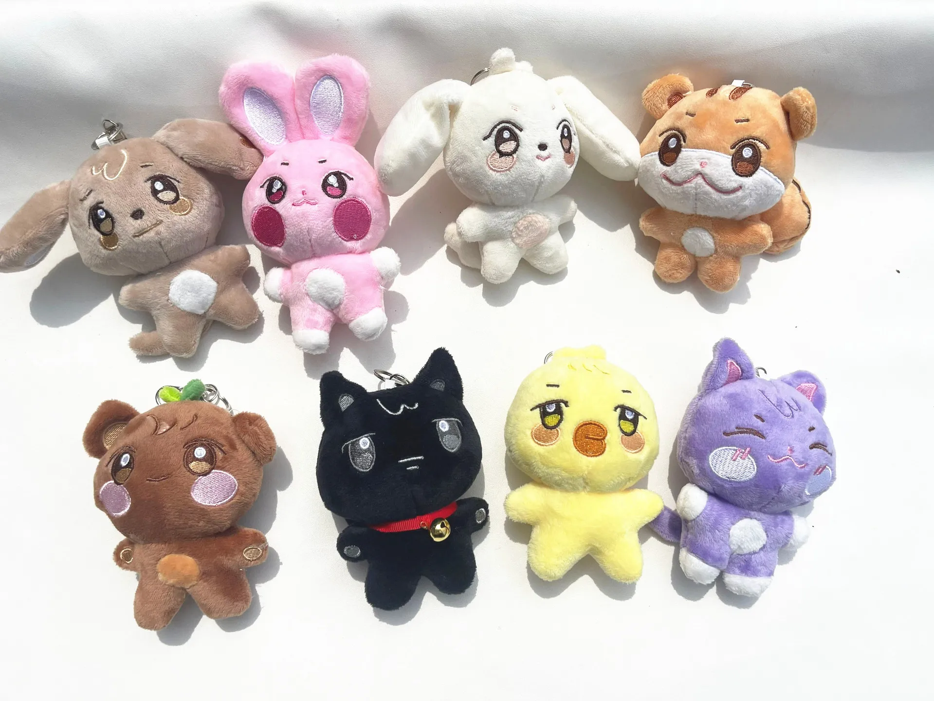 Kpop ATEEZ Aniteez Kawaii Stuffed Animals Plush Toy Room Decor Hongjoong Seonghwa Yunho Yeosang San Ming Wooyoung Jongho