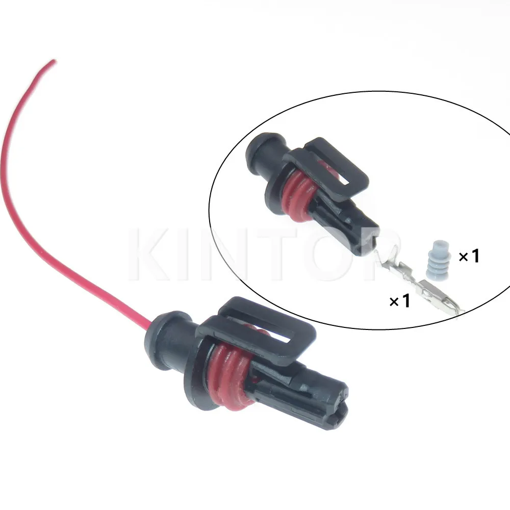 

1 Set 1 Pins 1.5 Series AC Assembly Automobile Socket Electrical Cable Wire Harness Plug Waterproof Connector 94962911