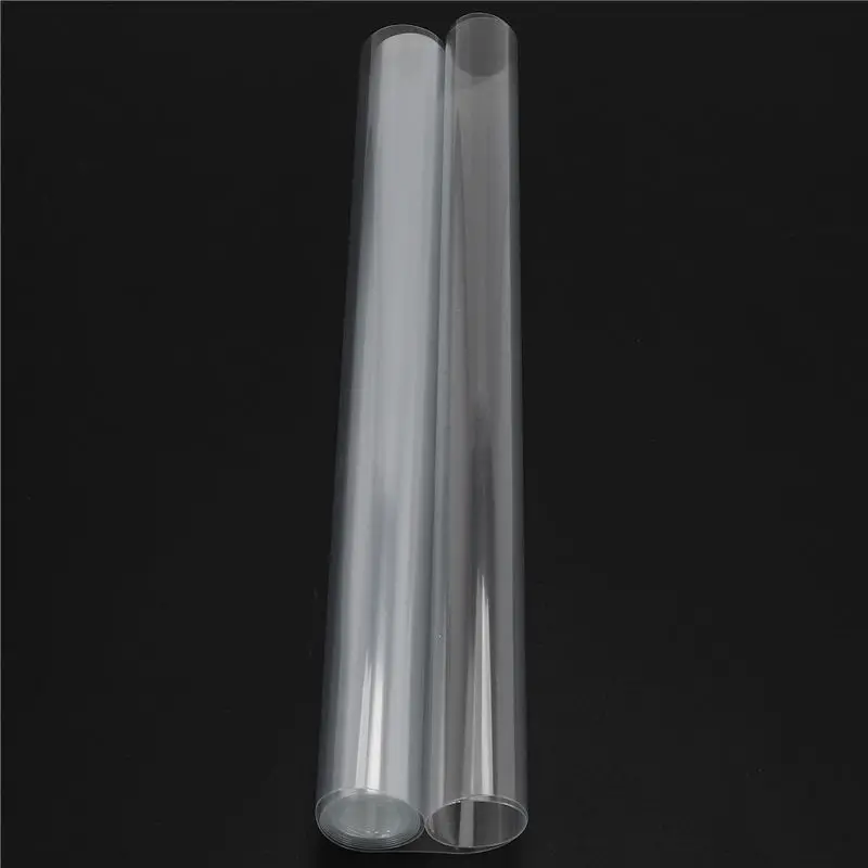 12"X48" Clear Protective Vinyl Film Tint Headlight Taillight Fog Wrap view 3