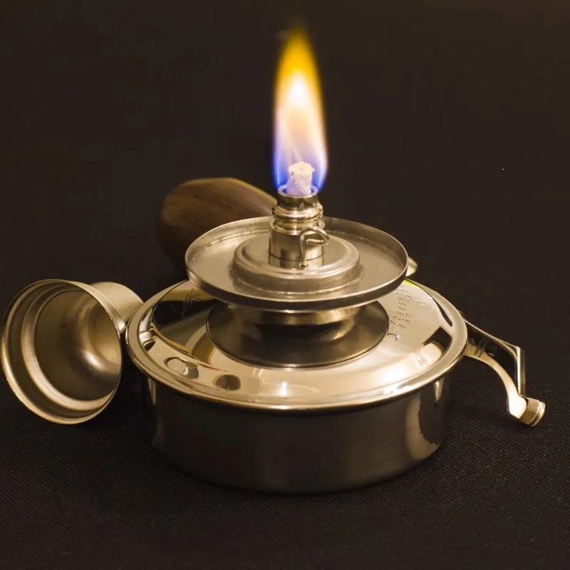 YORKSHINE 304 Stainless Steel Adjustable Flame Alcohol Lamp Can Be Used For Manual DIY Leather Process Heating And Waxing