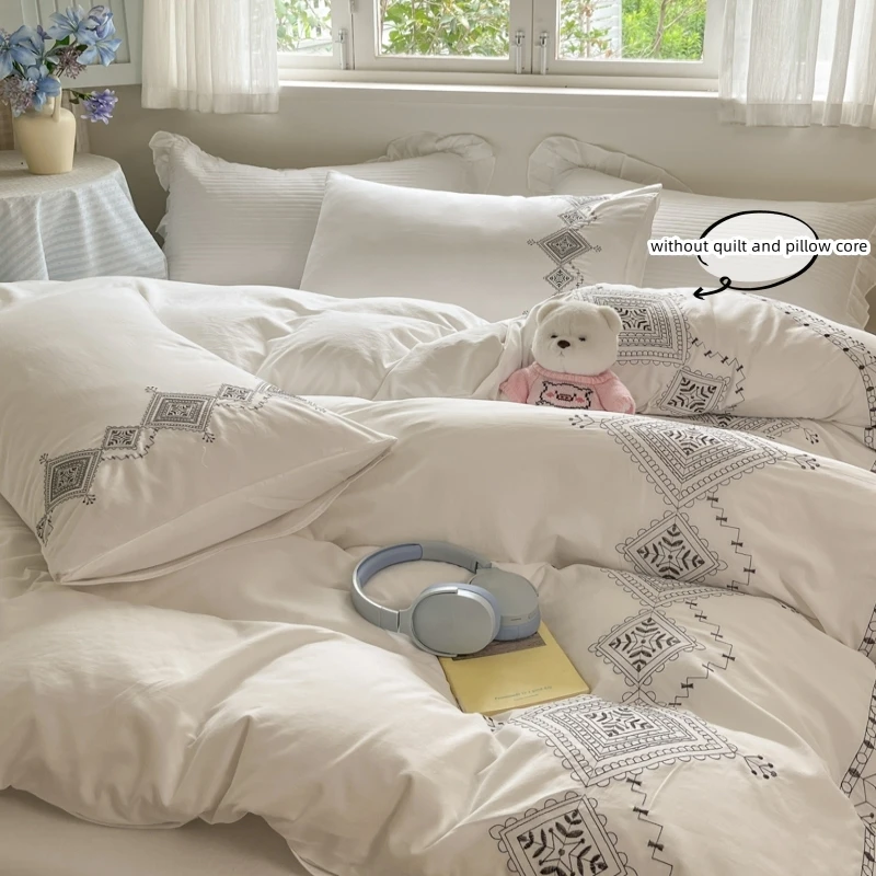 simple-style-3pcs-embroidered-duvet-cover-set-1-duvet-cover-2-pillowcase-without-core-soft-bedding-set-soft-comfortable