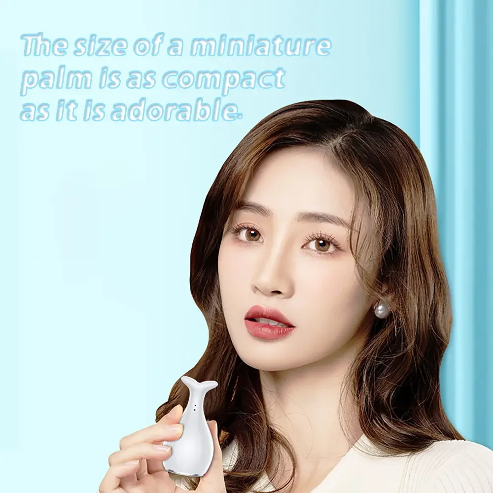 Mini ferramentas para cuidados com a pele, massagem facial para resfriamento de rolo de olhos e pescoço