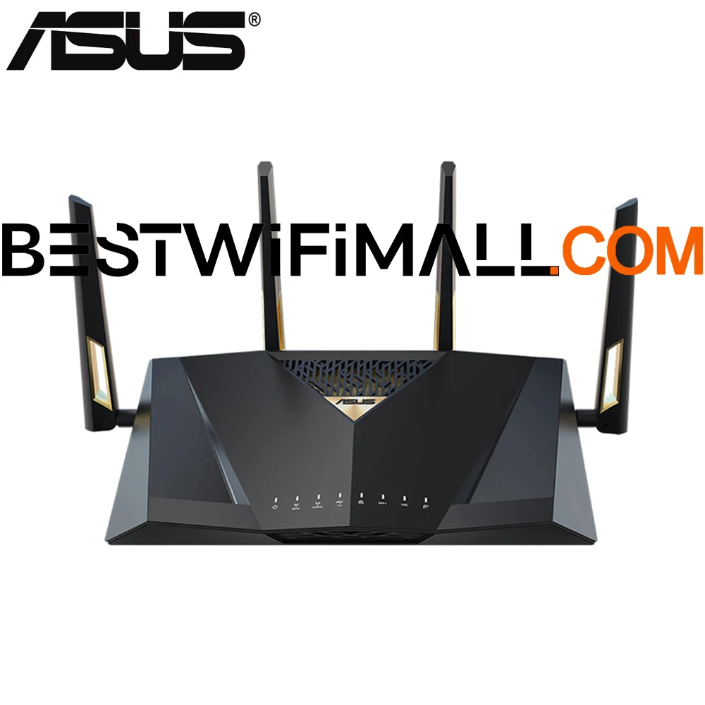 ASUS RT-BE88U BE7200 WiFi 7 Router 7.2Gbps 802.11BE Dual Band 2.4GHz & 5GHz 1x10G WAN 1x10G SFP+ Support OFDMA AiMesh Wi-Fi 7