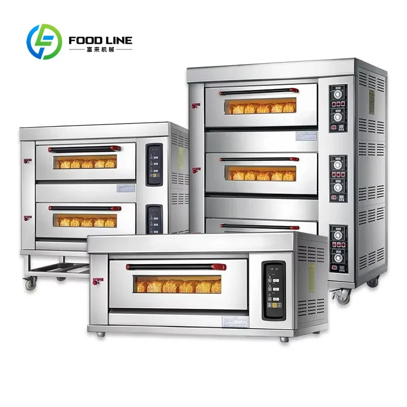 Hot Sale Commercial Bakery Oven Croissant Automatic Bakery Machine Baking Oven Gas Oven for Bakery Restaurant Snack Food Factory