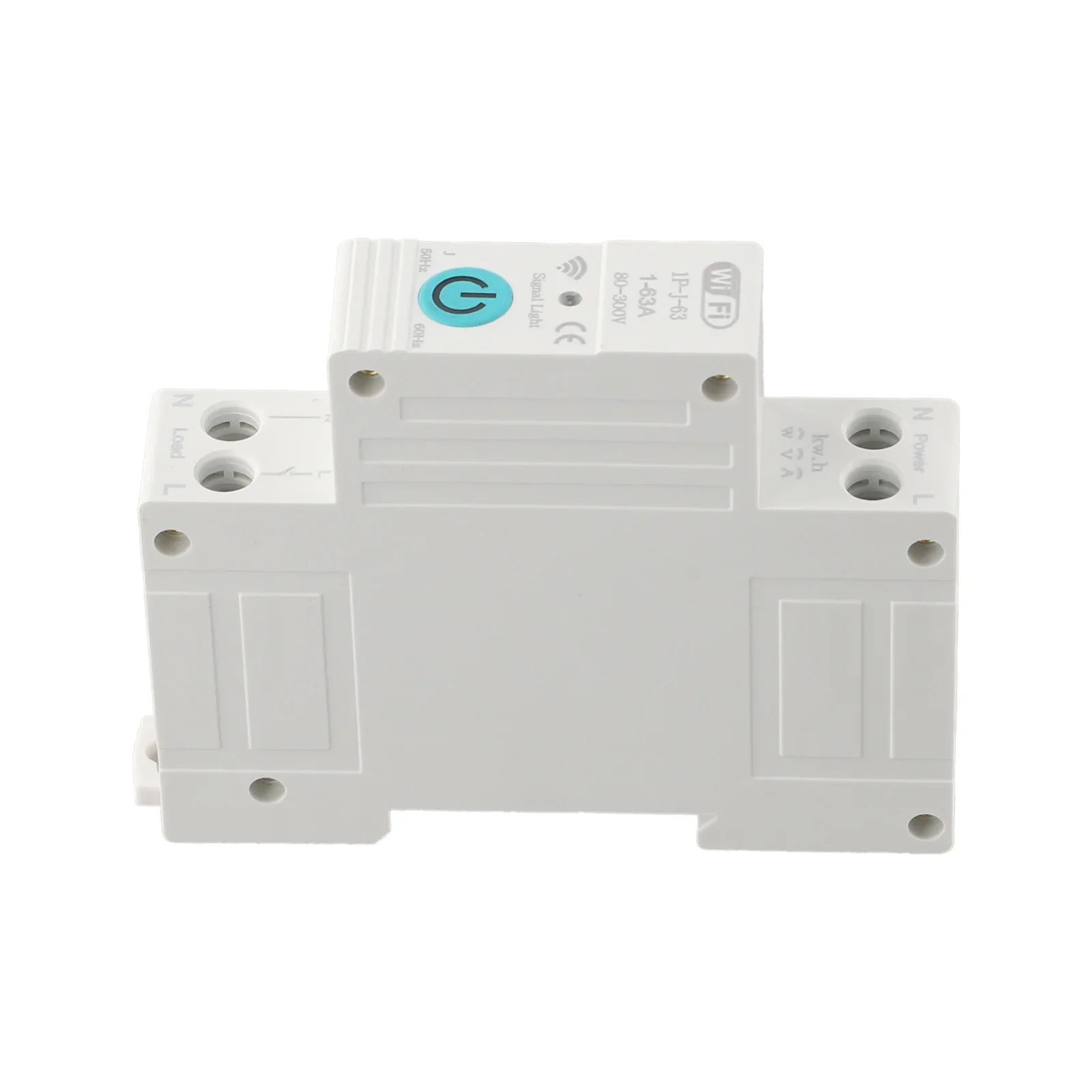 18.3*71.4*87mm Smart Circuit Breaker Overcurrent Protection Remote Control Voice Control Wide Voltage Range AC 90-300V