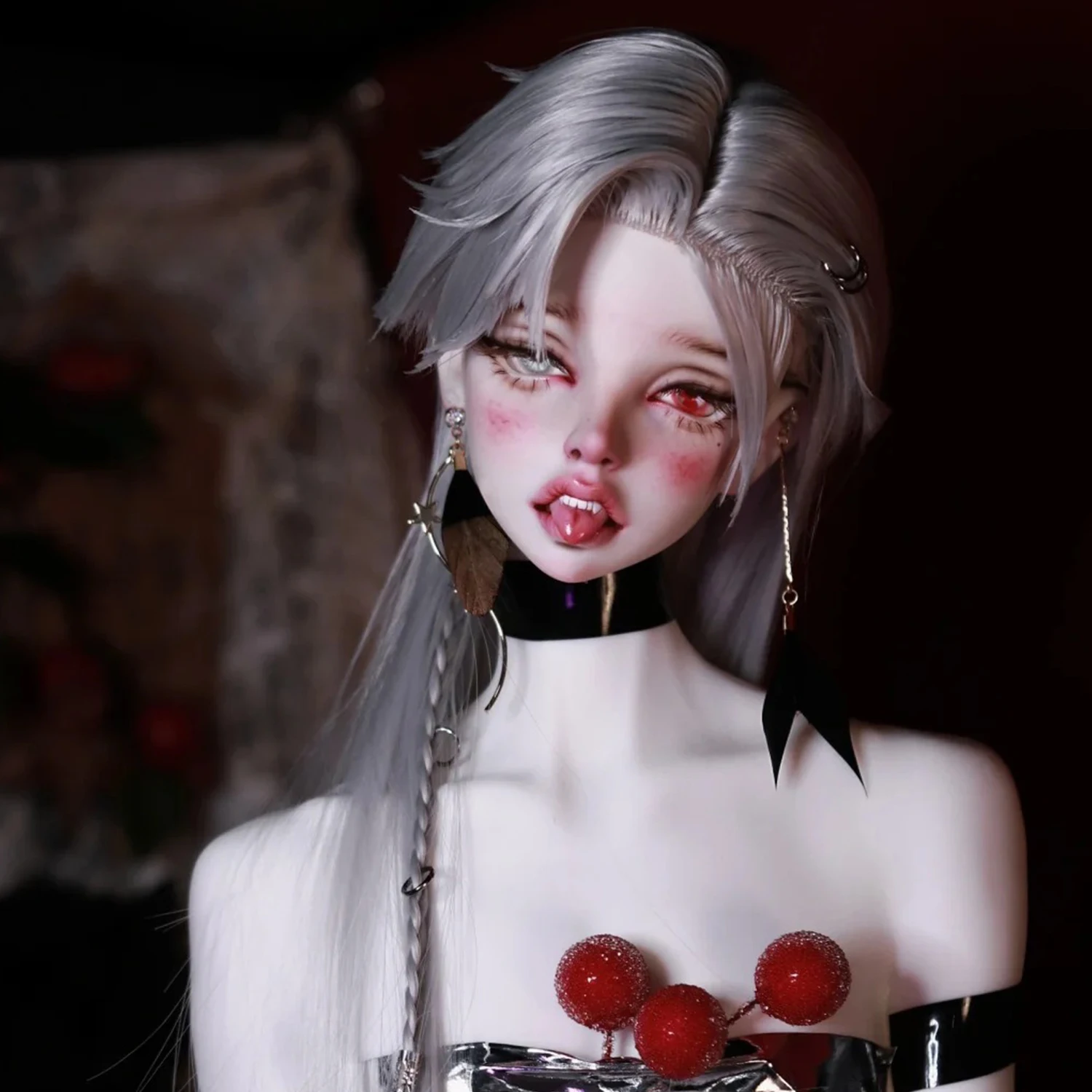 

Кукла Bjd 1/3 SE Stella, открывающаяся рот и выдалбливание языка, головаSD, экшн-фигурка, нетканое тело, фигурка из смолы