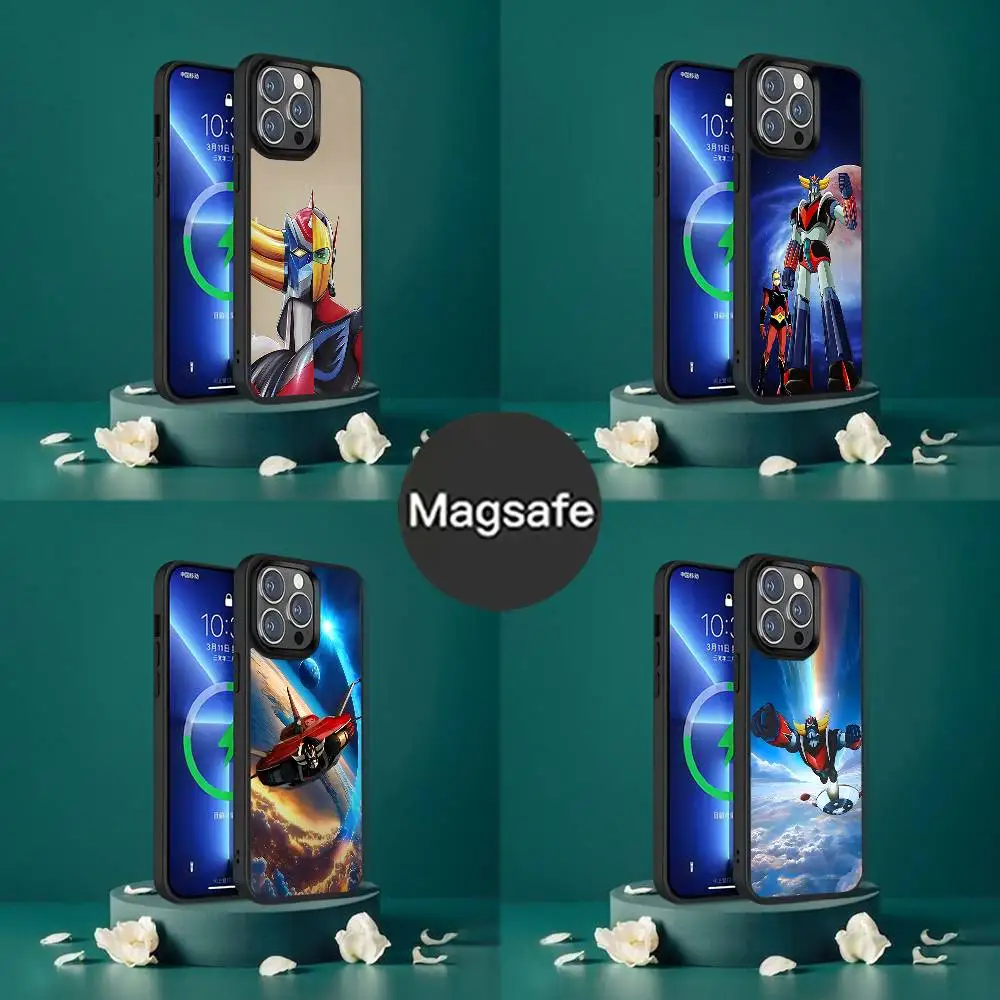 

UFO Robot G-Goldorak Phone Case For iPhone 17,16,15,14,13,12,11,Pro,Max,Plus,Mini,SE4,E Magnetic Magsafe Wireless Charging
