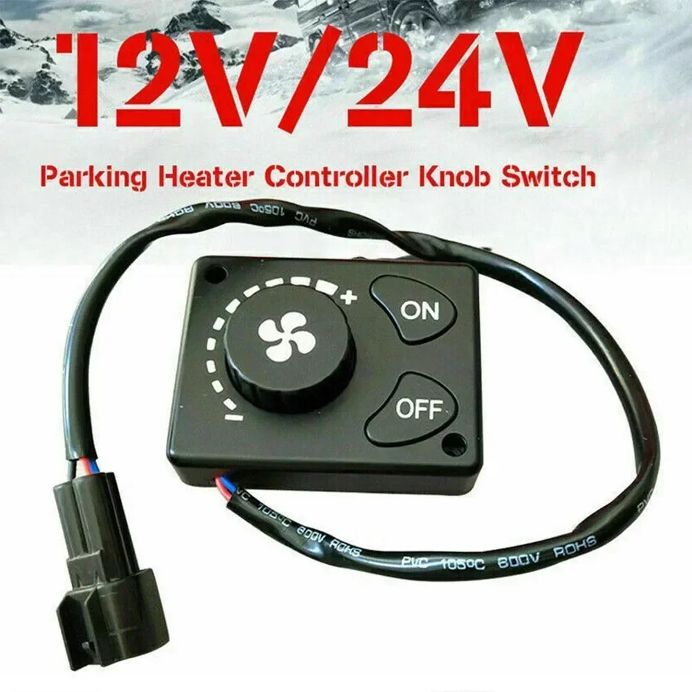 

3 Pin Diesel Heater Controller Switch 12V/24V Diesel Air Parking Heater Controller On/Off For Truck Air Diesel Heater Controner