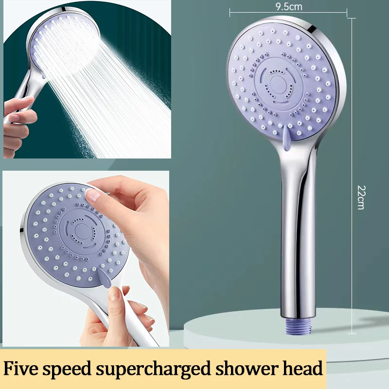 Shower Shower Essential Booster Nozzle for Water Heater Showerhead Design Multi-mode Water Uniform Delicate Hose Combination Set