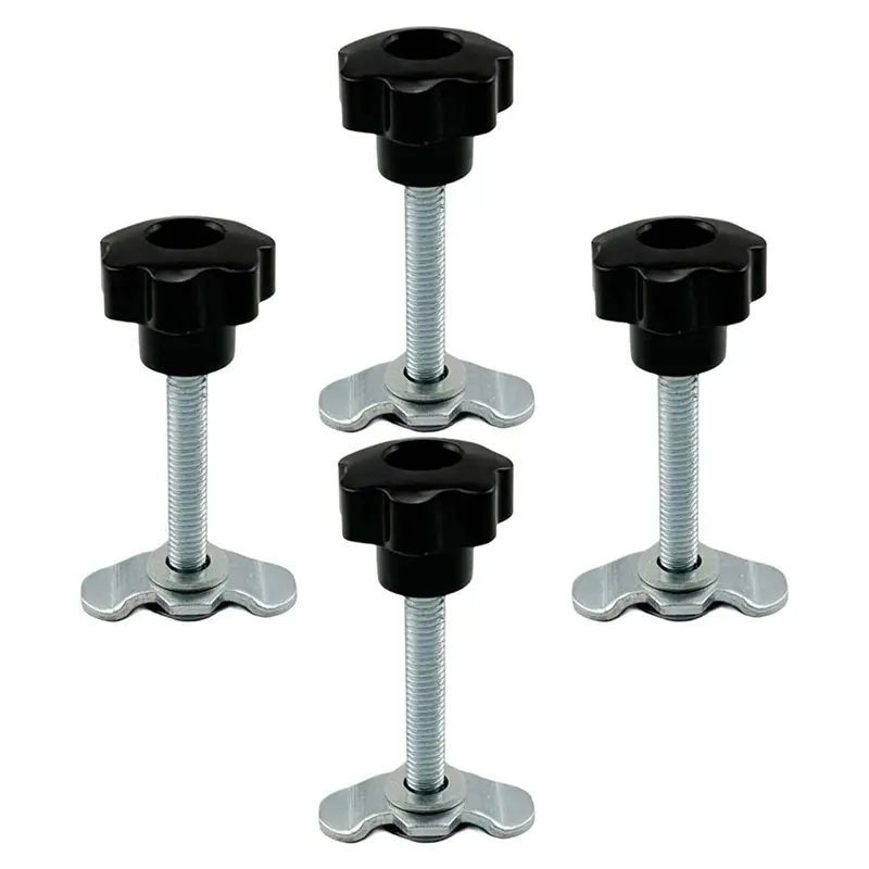 M8 Thread Nail RV Camper Modified Fixings Aluminum Track Accessories Heavy-Duty L Track Accessories M8x60mm Plum Nut