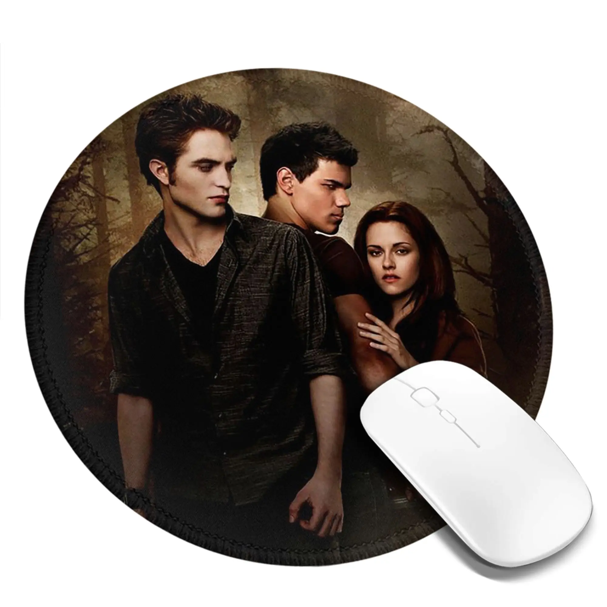 The Twilight Saga Edward Cullen Mouse Pad Computer Keyboard Mouse Mat Gamer PC Laptop Desk Mat Office Accessories Table Mats