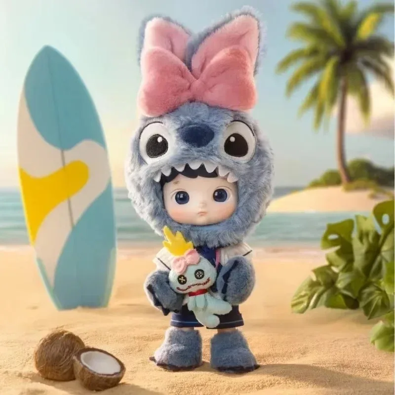 POPMART HACIPUPU Series Stitch 1/8 Joint Movable Action Figure Penguin Anime Doll Captain Bear Model Trend Xmas Gift toys - view 3