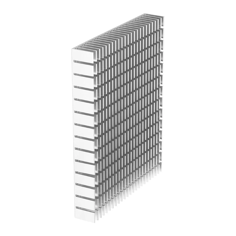 Aluminum Heatsink 150x120x20mm Square CPU Heat Sinks Cooling Coolers Fins for AX3 AX6 Router Heat Diffusion Cooling