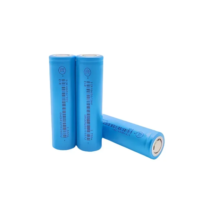 18650 3.7V 2550mAh Lithium-ion ICR18650-26V Battery Suitable for Replacing Electronic Products Such as Toy Flashlights