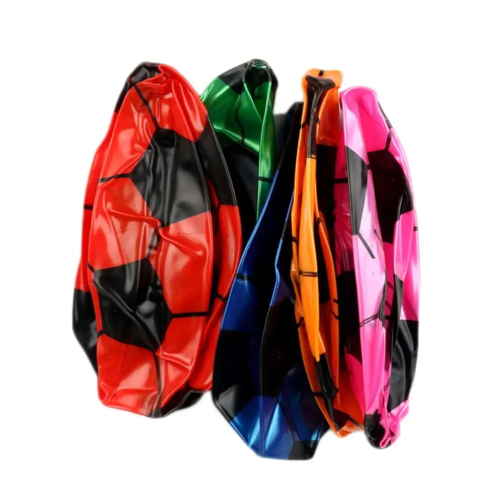 الإبداعية 22 سنتيمتر PVC كرة القدم كرات مرنة نفخ لون عشوائي نفخ كرة القدم البلاستيكية نطاط الألعاب في الهواء الطلق #1