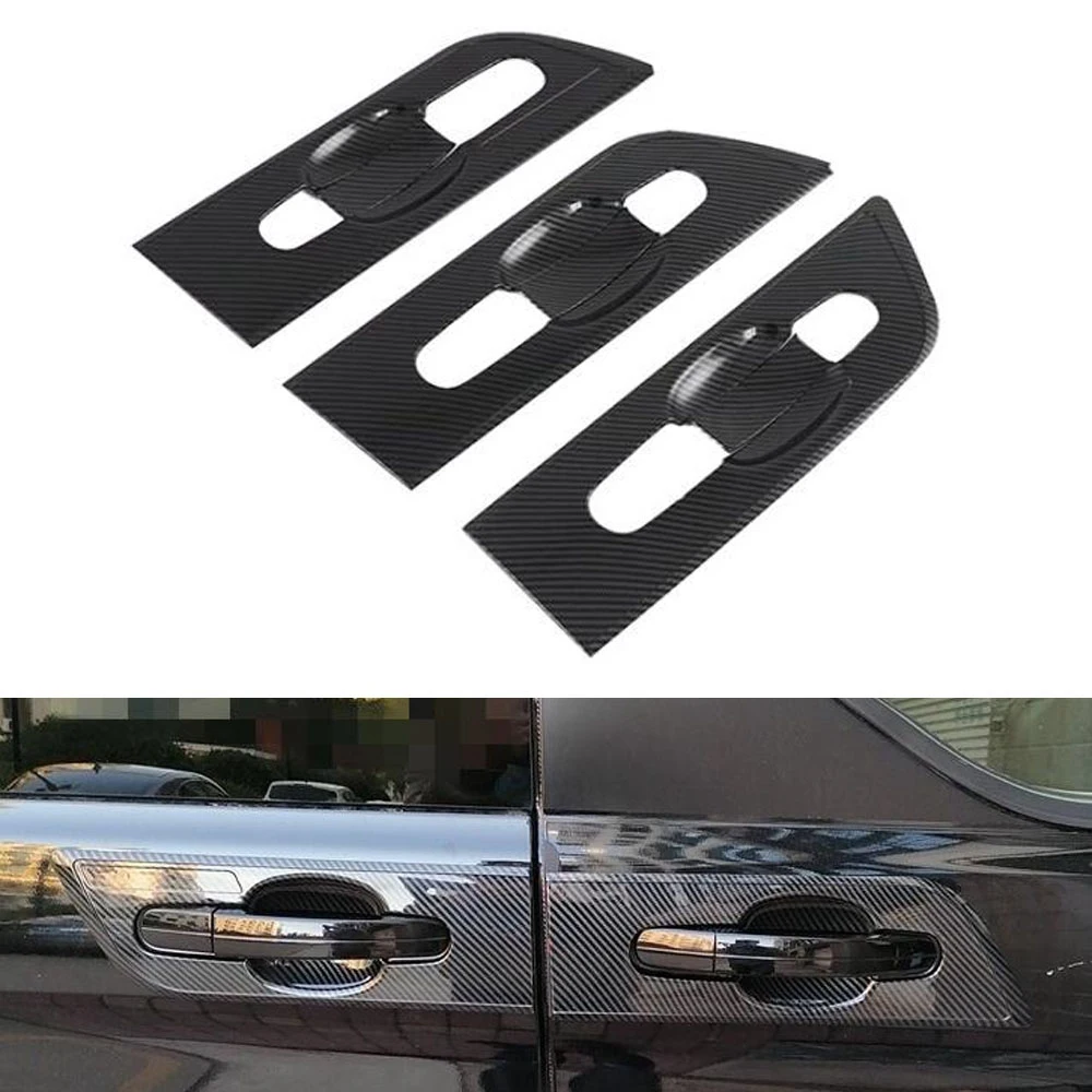 for Ford Transit 2017 Tourneo 2016 Car Exterior Door Handle Bowl Cover Frame Trim ABS Auto Styling