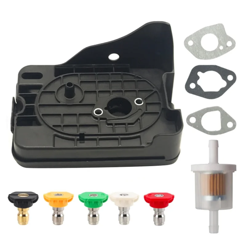 

FAST-099981133080 Крышка воздушного фильтра в сборе с 5 насадками для мойки высокого давления для мойки высокого давления RY802900 2900PSI