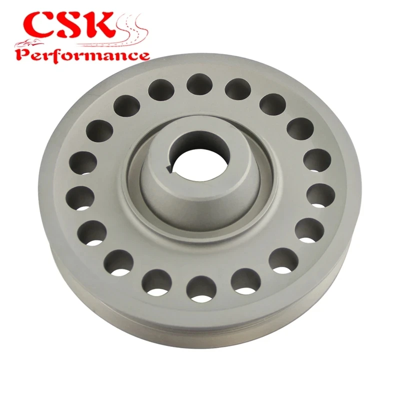 

Fits For 93-01 Honda Prelude H22 VTEC High Performance Racing Light-Weight Aluminum Crankshaft Pulley Purple/Gray