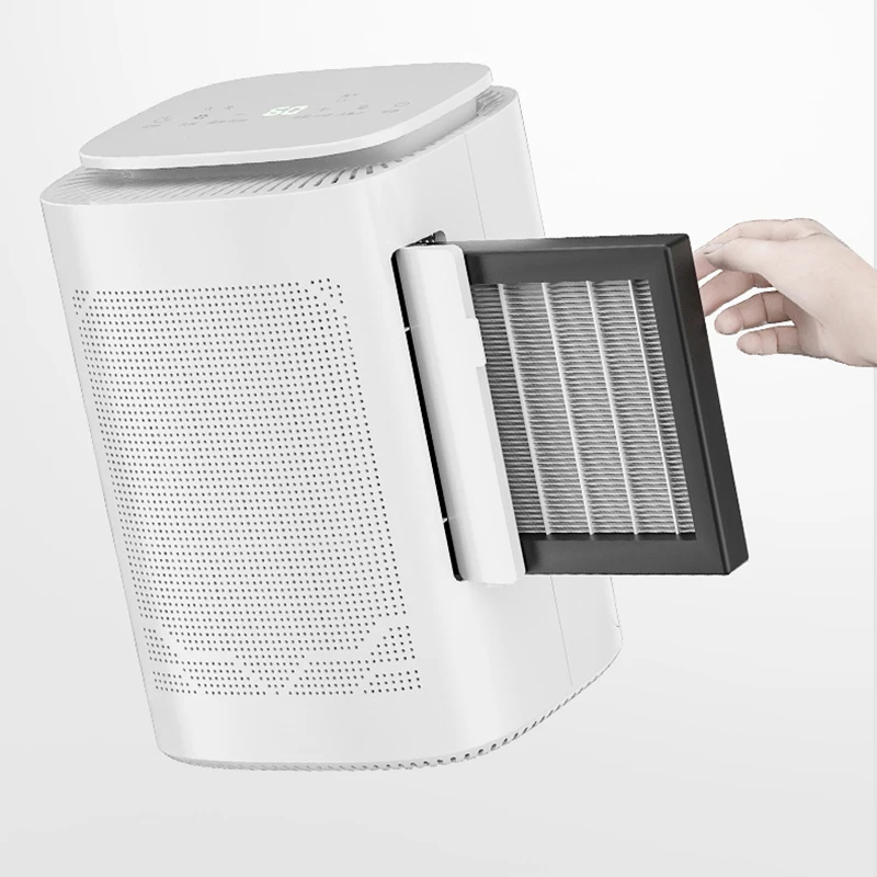 Air Purifier and Dehumidifier Combo HEPA Combination Filter Negative Ion Function Auto Shut-Off Timer Semiconductor Condensation