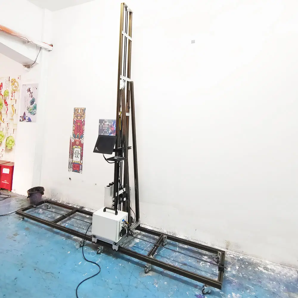 3D Inkjet Wall Printing Machine Intelligent Picture Wall Printer Machine 3D Mural Printing Machine