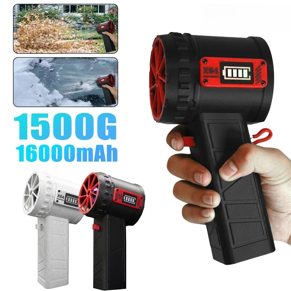 

64Mm Ducted Violent Turbo Fan Handheld High Speed Brushless Powerful Hair Dryer