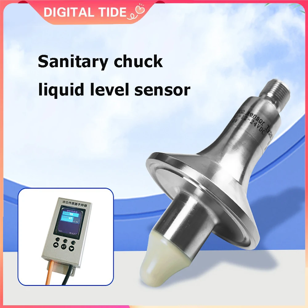 Interruptor de Nivel Capacitivo Sanitario 316L IP68 CIP SIP NPN PNP para Máquinas de Llenado de Leche, Salsas y Cerveza WKC319 KP