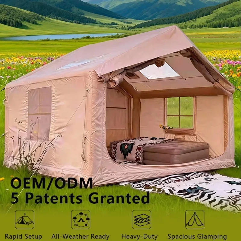 Commercial Grade Windproof Design Outdoor Inflatable Tent for Large Scenic Areas