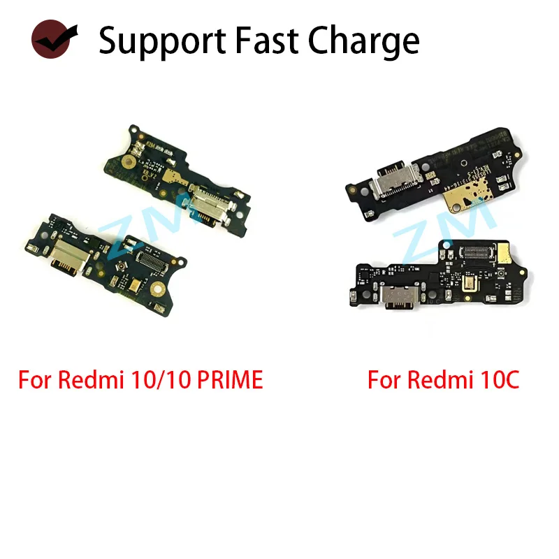 

For Xiaomi Redmi 10 / 10C / 10 Prime USB Charging Board Dock Port Flex Cable Repair Parts