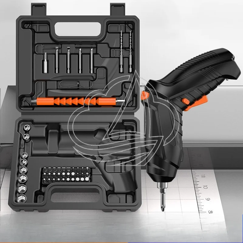 

Rechargeable Mini Electric Screwdriver Set Portable Power Driver for Furniture Installation