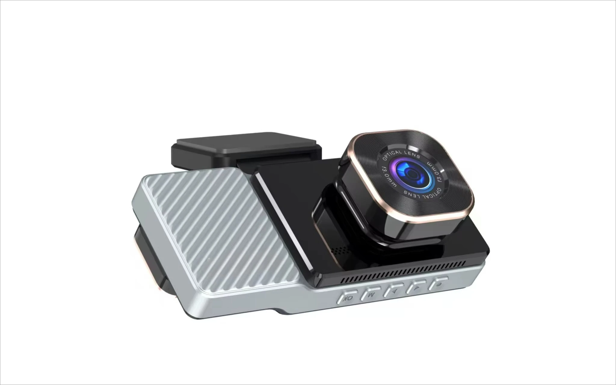 Dash Camera Front 1080p Rear 720P Inside 1080P 3CH With Voice Interaction GPS Night Vision 4G Car Driving Recorder