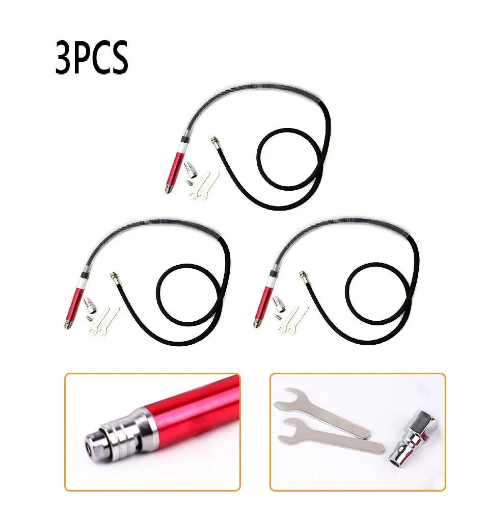 

3PCS Pneumatic Engraving And Grinding Machine, Air Pen Single Wind Set, AT-010K Power Tools Tool Accessories Professional Tools