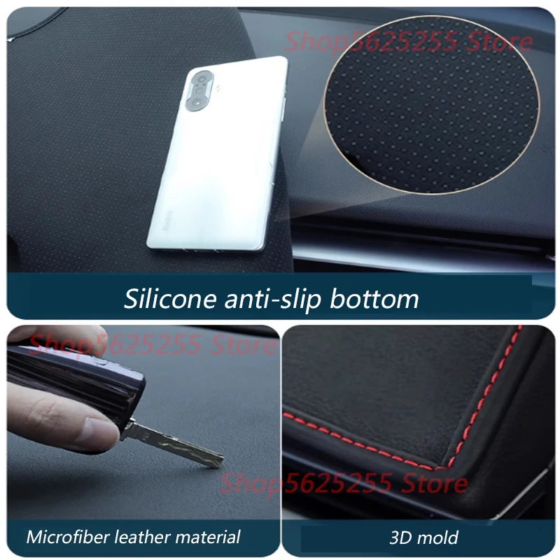 For Chery JAECOO J7 2023 Car Center Console Light-proof Mat Sun Protection Mat Car Interior Decoration Modification Accessories