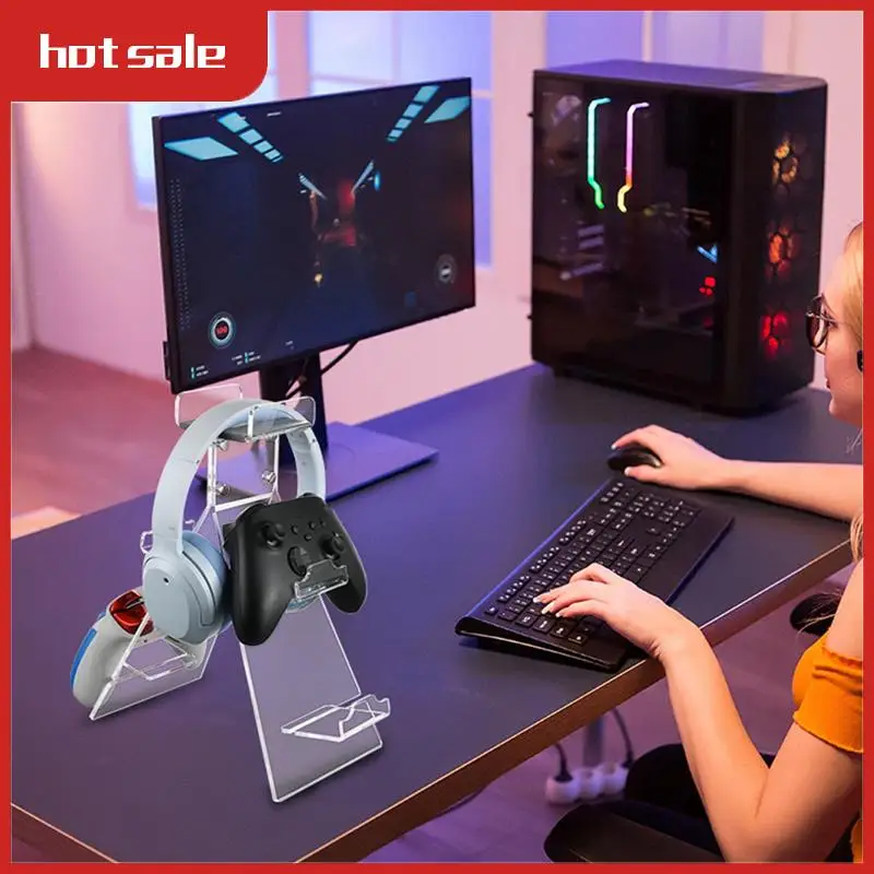 

Applicable To Game For Switch Controller Desktop Stand Headphone Storage Rack Multi-Function Accessory Rack