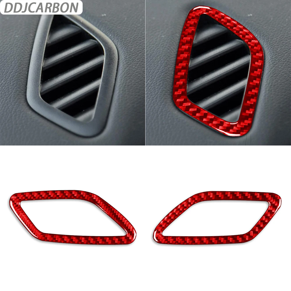 

For Benz CLA C117 14-18 GLA X156 15-19 Car Accessories Carbon Fiber Defogging Air Vent Trim Cover Interior Sticker Modification