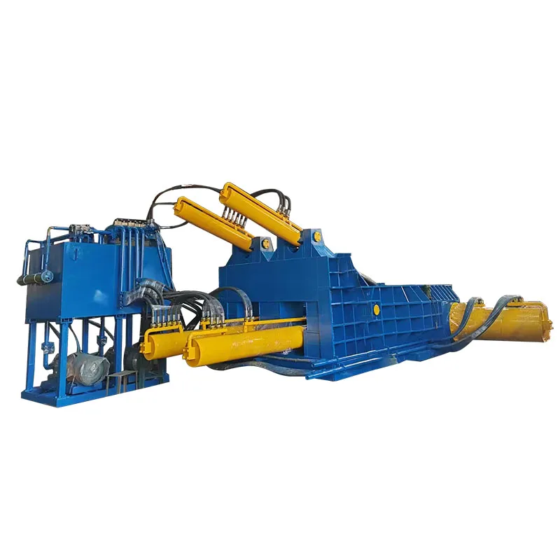 Automatic Hydraulic Scrap Metal Recycling Baler Machine Compactor Equipment 300-800 Ton for Compressing Cars Iron Metal