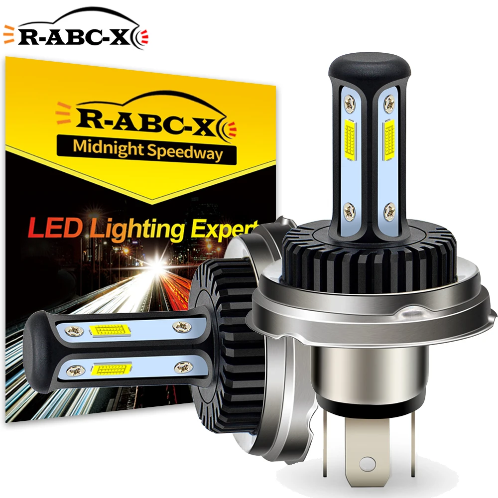 P45T LED Universal Motorcycle Accessories Headlamp R2 LED Front Fog Light Bulb 12V-24V For ATV Scooter Motor Headlight Lamp 1Pcs
