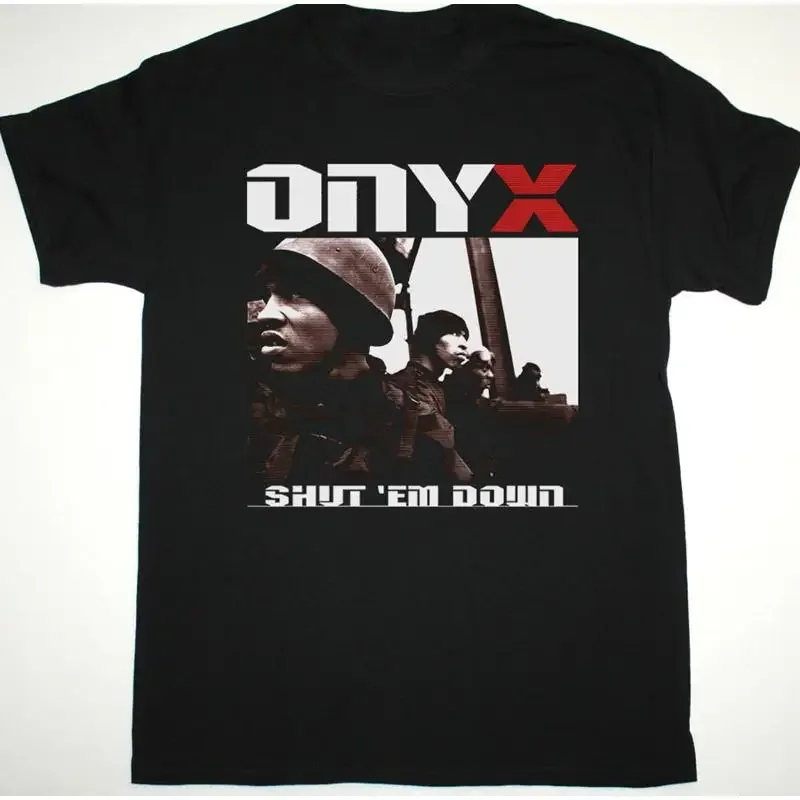 Onyx hip hop band T shirt Black short sleeve All Sizes S to 5Xl