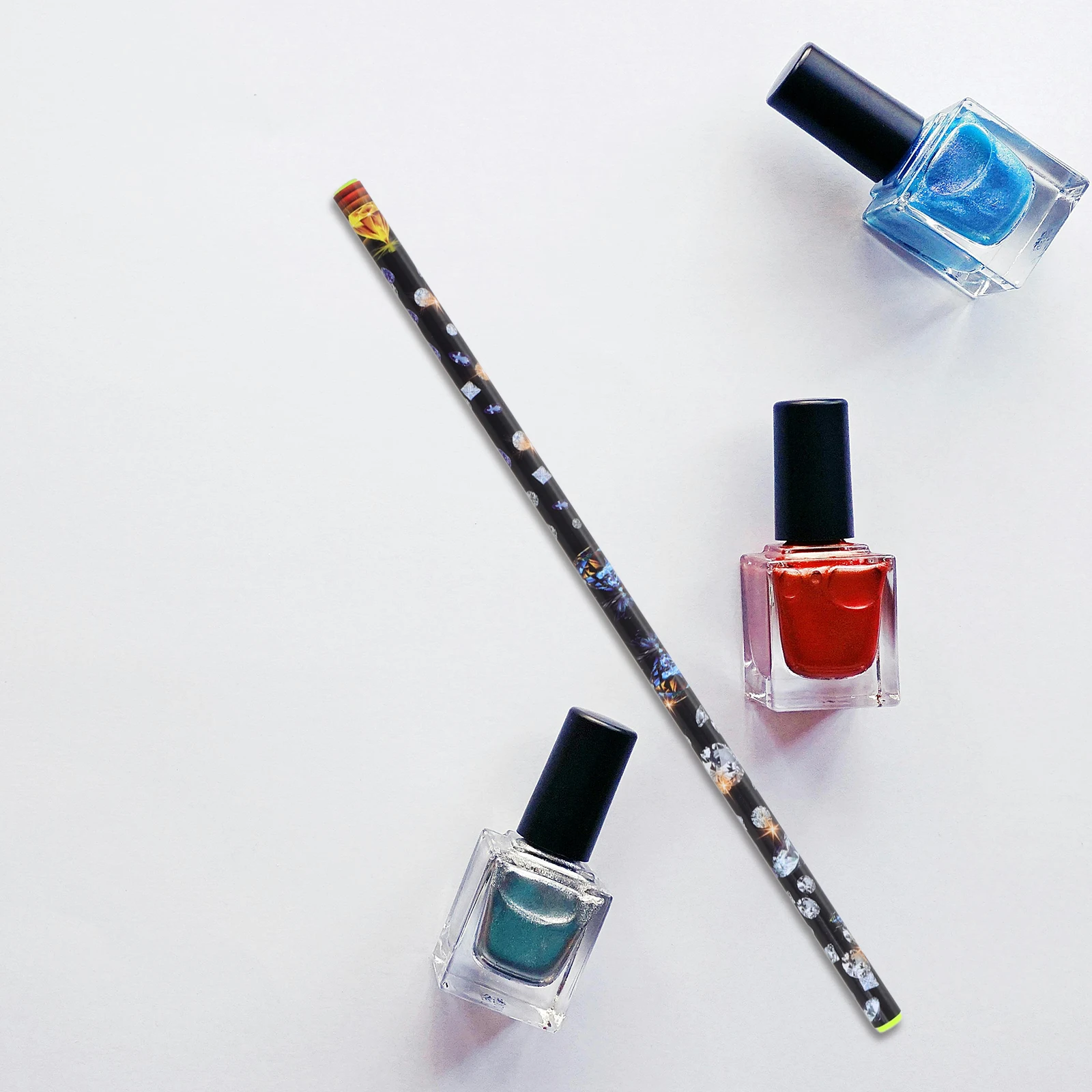 8pcs Nail Art Tool Small Rhinestone Picker Fine Adhesion For Manicure Phone Case Diy Crafts Delicate Applicator Pen