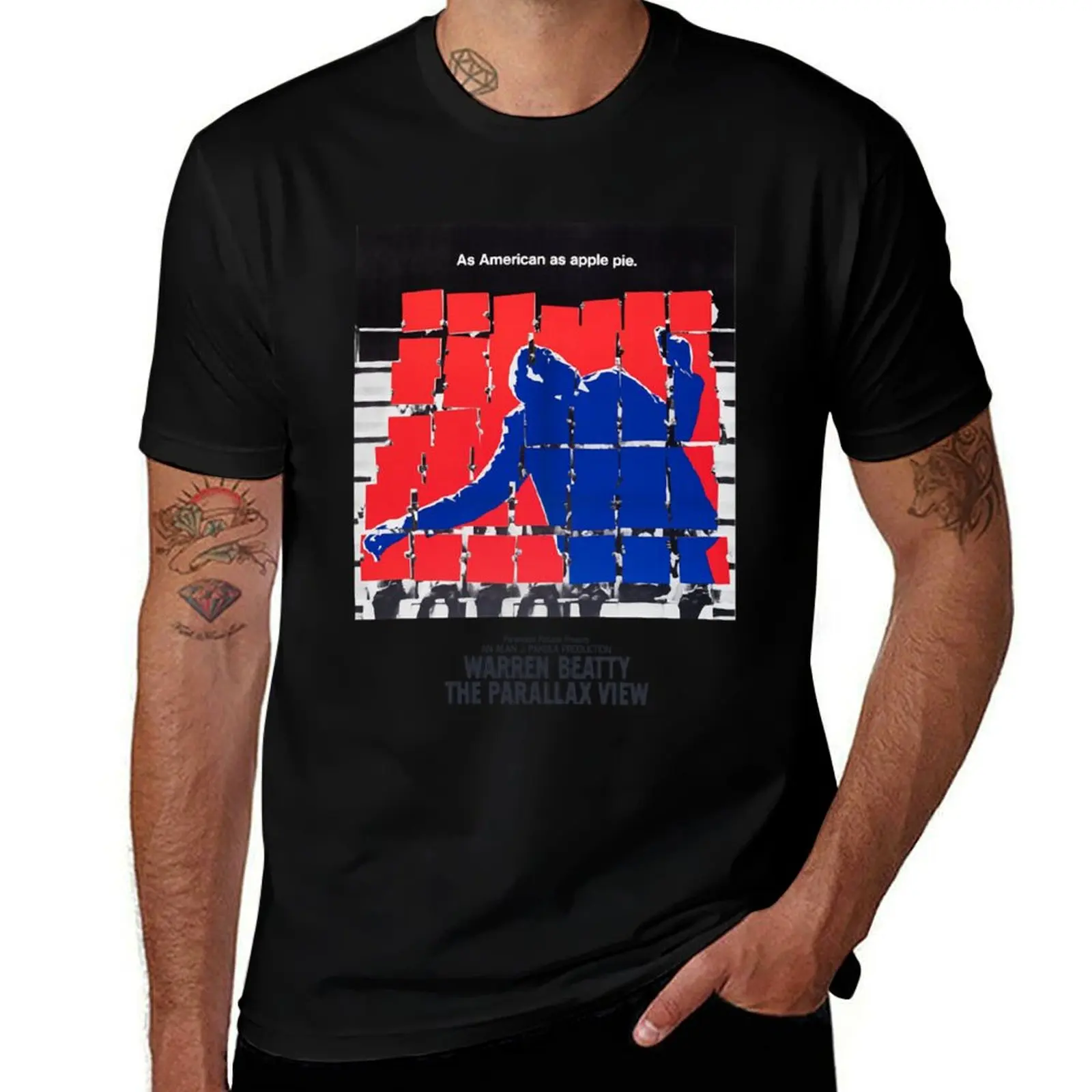 Thé Párálláx Víéw Móvíé Póstér T-Shirt High Elasticity Sports T-Shirt
