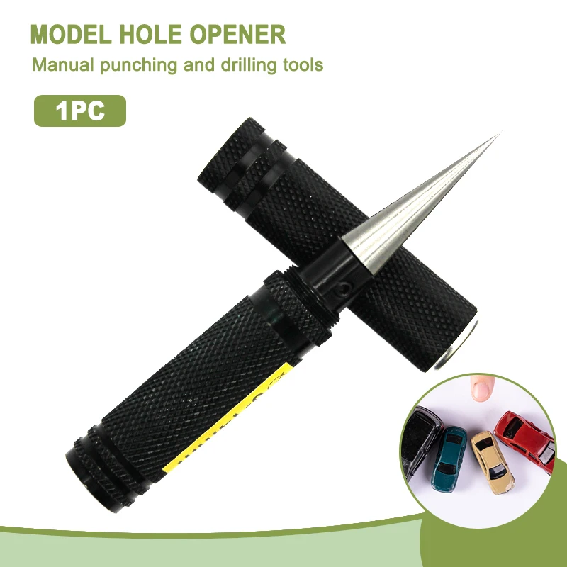 3pc 0-14mm Hole Expanding Aircraft Model Hole Opener Model Hole Punching Machine Car Shell Gundam Production Tool Accessories