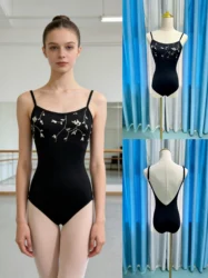 Body da ballo per la pratica quotidiana body da donna nuovo stile Team ginnastica abiti da ballo body per balletto con stampa avanzata per adulti