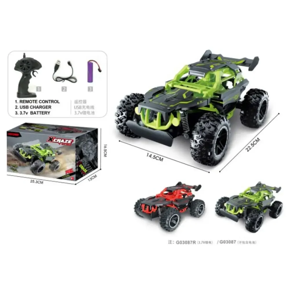 2.4Ghz 1/18 Hobby Rc Car Off Road 4Wd High Speed 15Km/h Racing Car Boy Remote Control Cross-Country Vehicle Toys for Boys Gifts