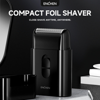 ENCHEN Electric Shaver Professional Face Shaver Pocket Mini Beard Trimmer Beard Trimmer Razor Reciprocating Shaver for Men MS003