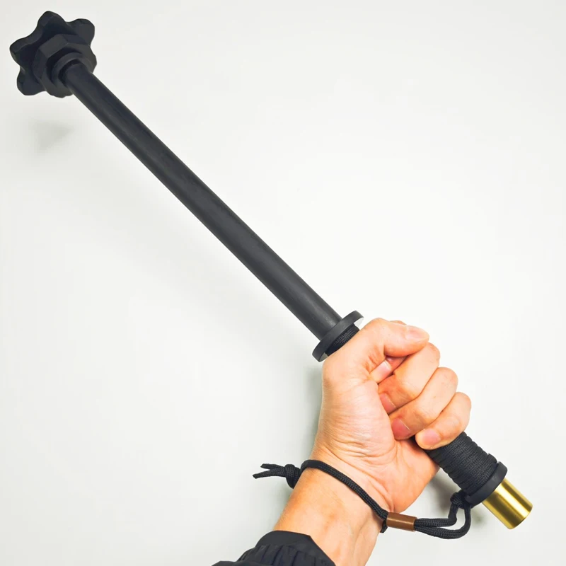 Solid Alloy Hexagonal Hammer Portable Emergency Window Breaking Tool Self-defense Hammer Chinese Ancient Martial Arts Training