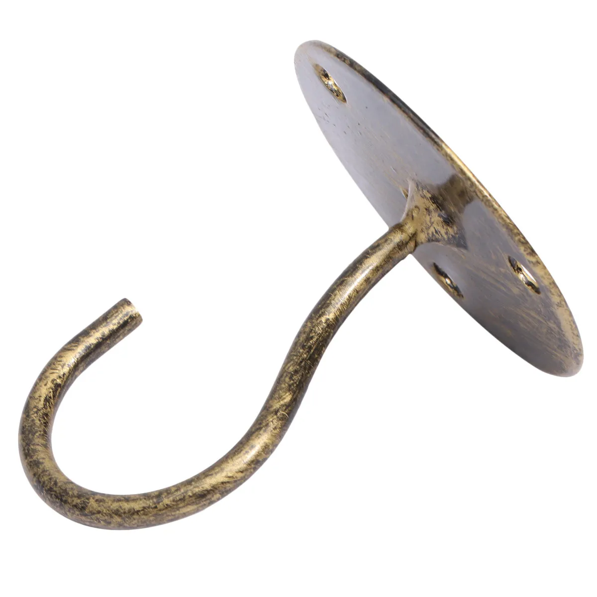 Small Strong Sturdy Reliable Overhead Hook Made of High Grade Rare Iron for Indoor Outdoor Use School Workshop Garage Bbq Office